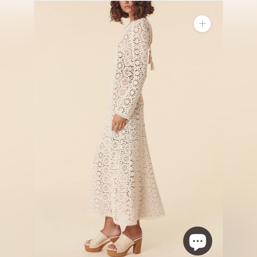 Spell Helena Crochet Lace Gown